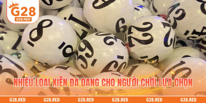 Nhiều loại xiên đa dạng cho người chơi lựa chọn